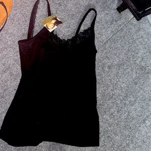 Cute black tank top